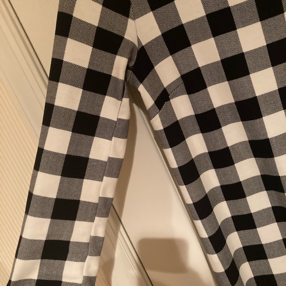 Talbots Mock Neck Buffalo Plaid Dress Size XS - Picture 5 of 7